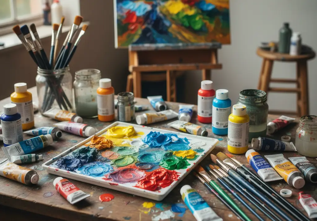 Jakie farby akrylowe wybrać na początek