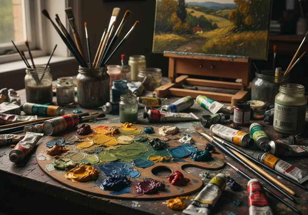 Jakie farby olejne wybrać na początek