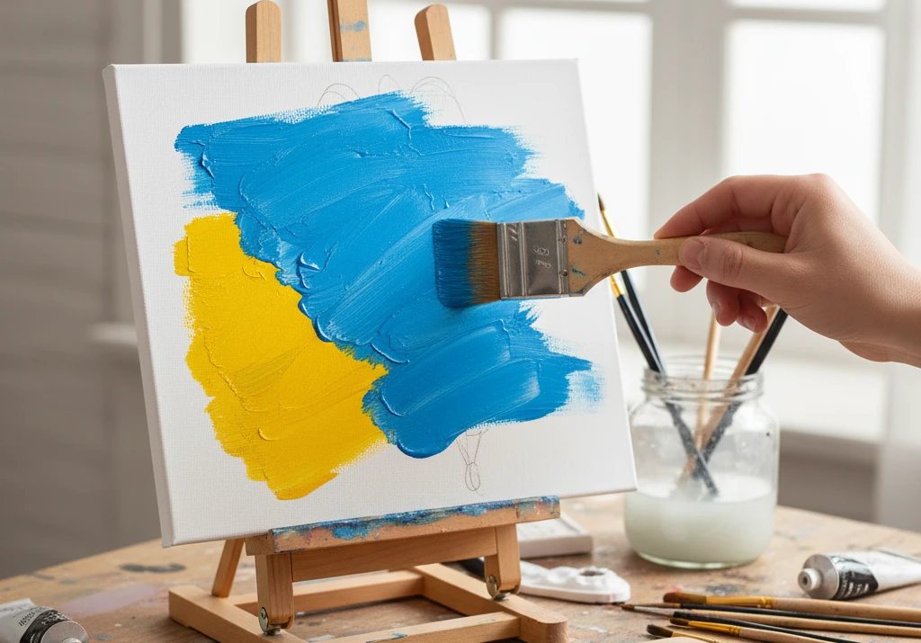 Nakładanie pierwszych warstw