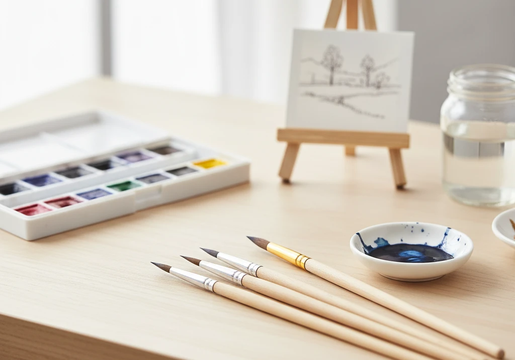 Pędzle do akwareli Rigger