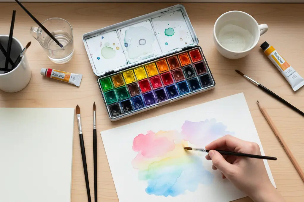 Jak zacząć malować akwarelami?